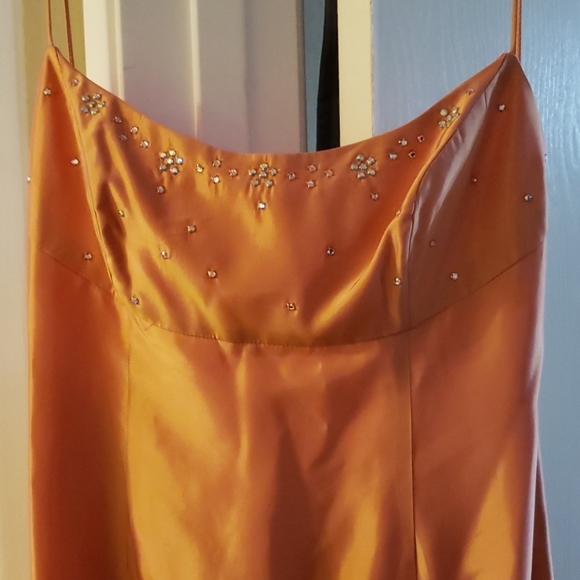 Vintage Formal gown with side slits - Picture 1 of 8